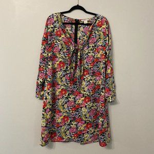 Floral Boho Maternity Dress Size US 6 GLAMOUROUS BLOOM Shift with Tie Detail